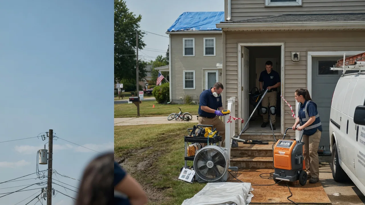 Water Damage Repair in Hazleton, PA near me